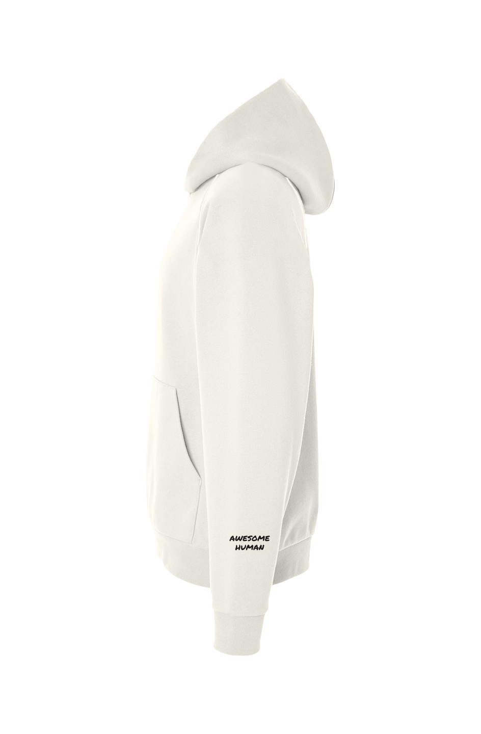 THG 500GSM ORGANIC FRENCH TERRY LIMITED EDITION AWESOME HUMAN HOODIE
