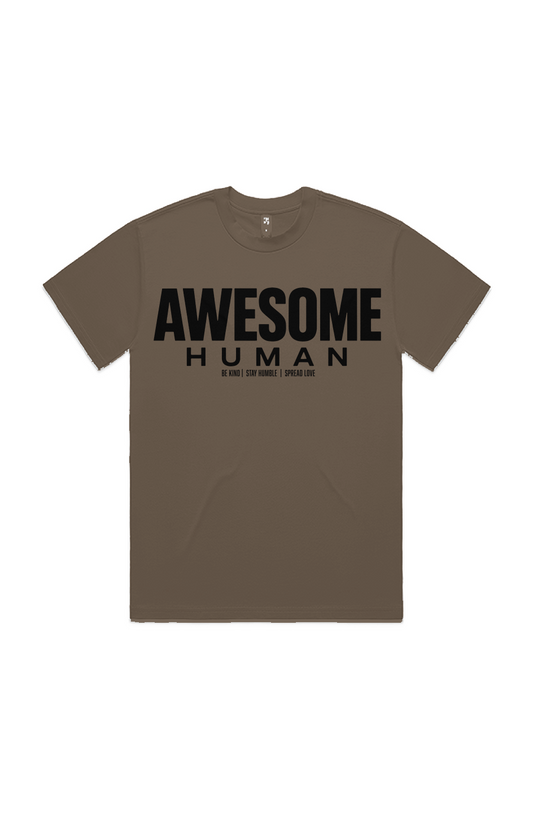 THG AWESOME HUMAN HEAVY TEE