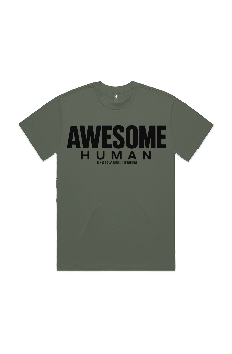 THG AWESOME HUMAN HEAVY TEE