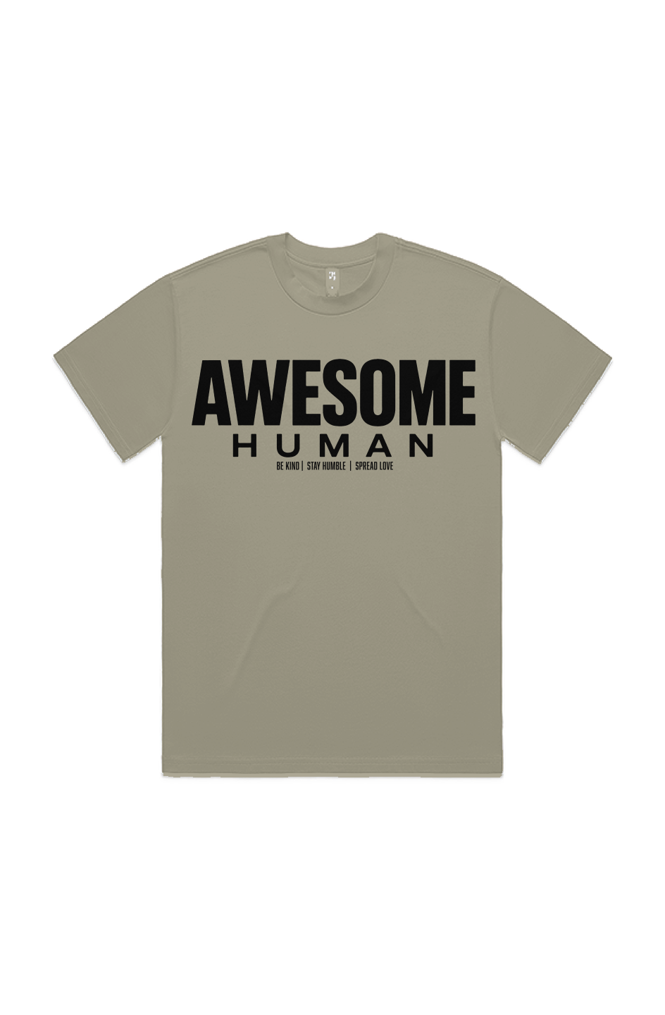 THG AWESOME HUMAN HEAVY TEE