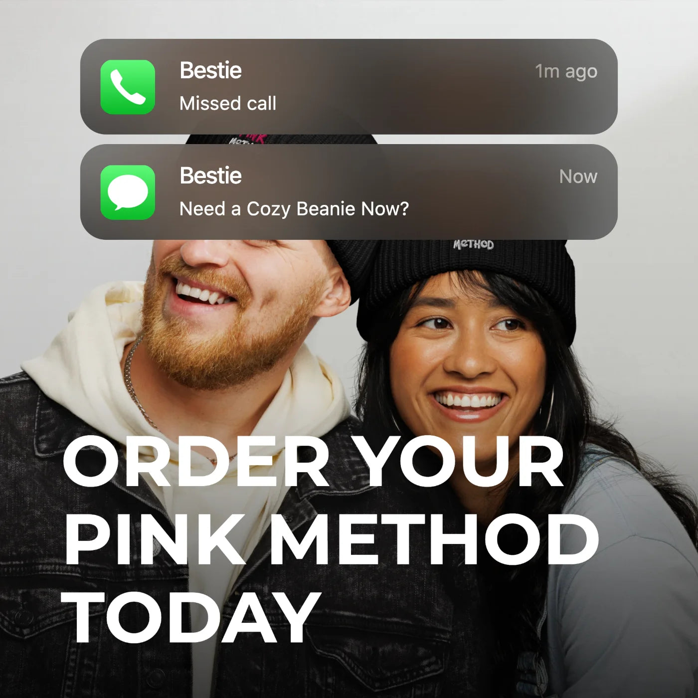 Pink Method Fischer-Beanie