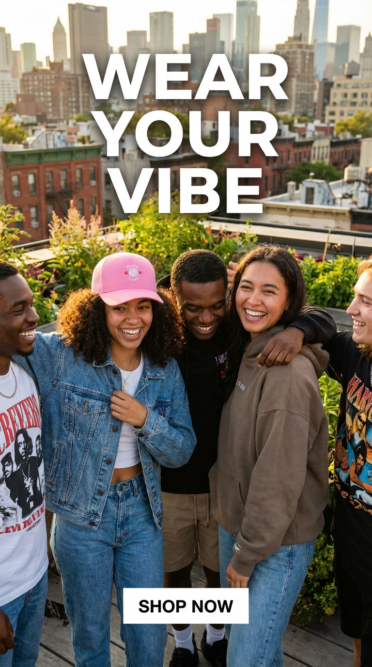 The Humble Guys "Peace and Love" Retro Trucker Cap