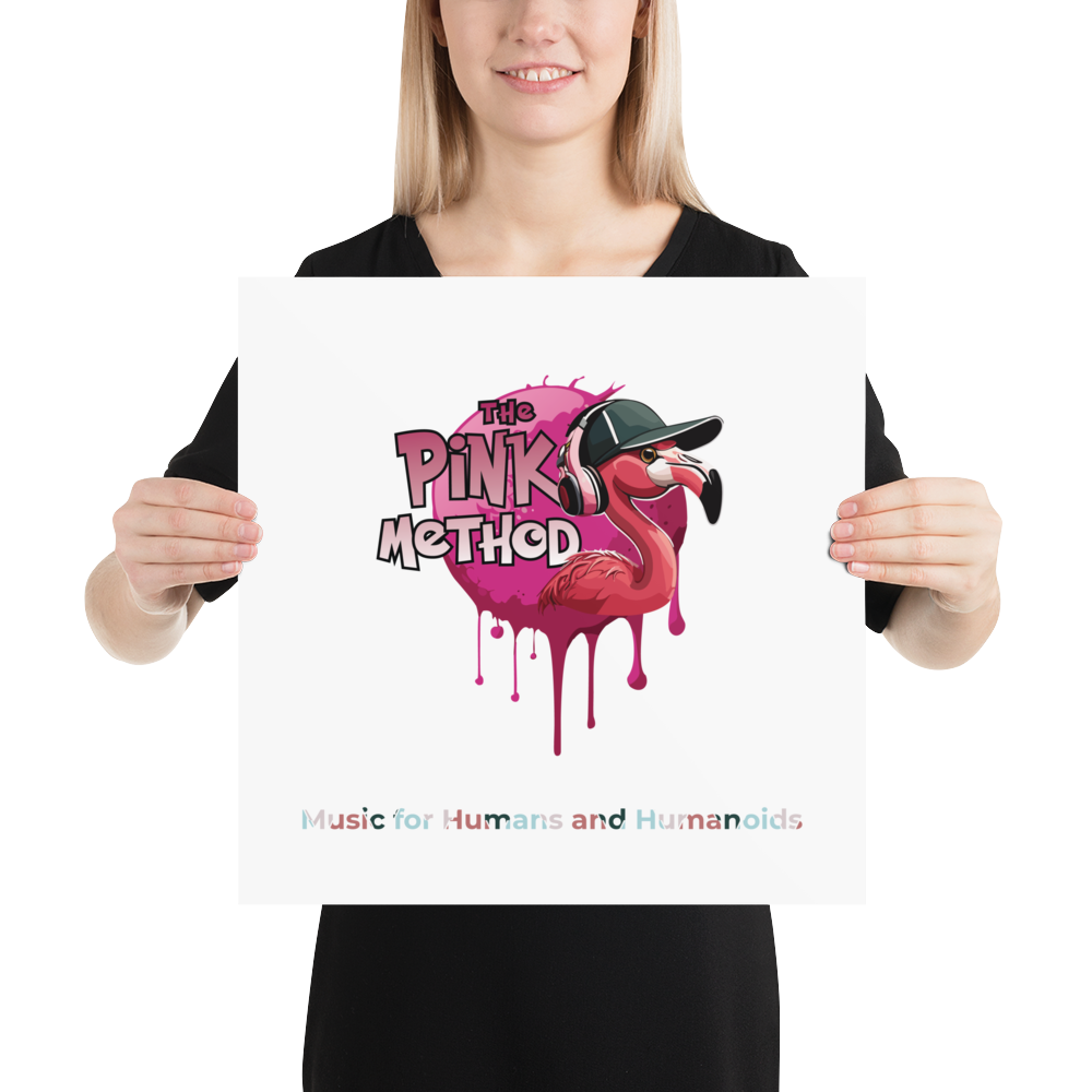 The Pink Method Funky Flamingo Poster