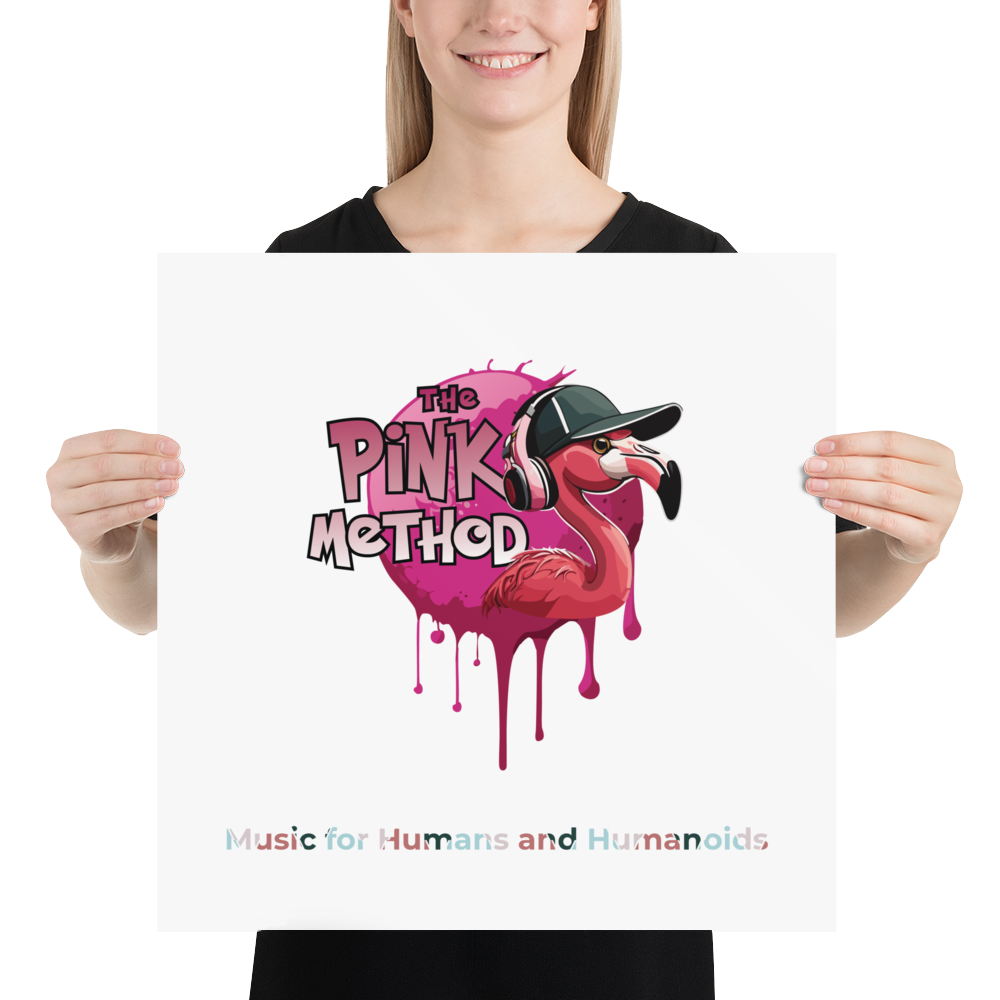 The Pink Method Funky Flamingo Poster