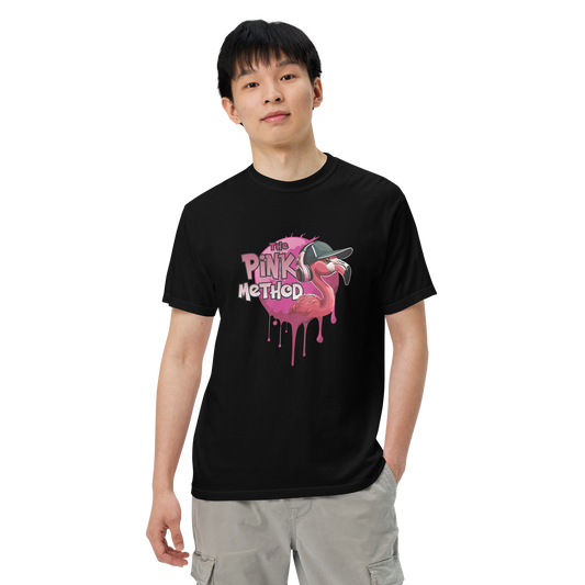 The Pink Method - Funky Flamingo Unisex garment-dyed heavyweight t-shirt