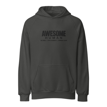 THG Heavyweight Unisex Awesome Human Hoodie