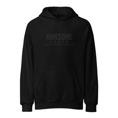 THG Heavyweight Unisex Awesome Human Hoodie