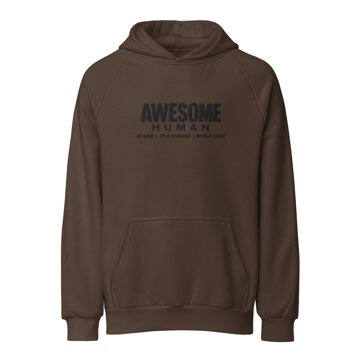 THG Heavyweight Unisex Awesome Human Hoodie