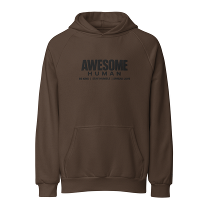 THG Heavyweight Unisex Awesome Human Hoodie