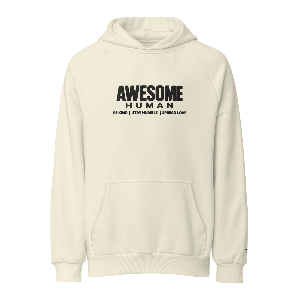 THG Heavyweight Unisex Awesome Human Hoodie