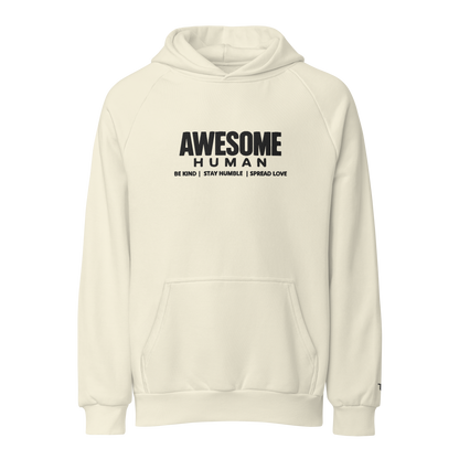 THG Heavyweight Unisex Awesome Human Hoodie