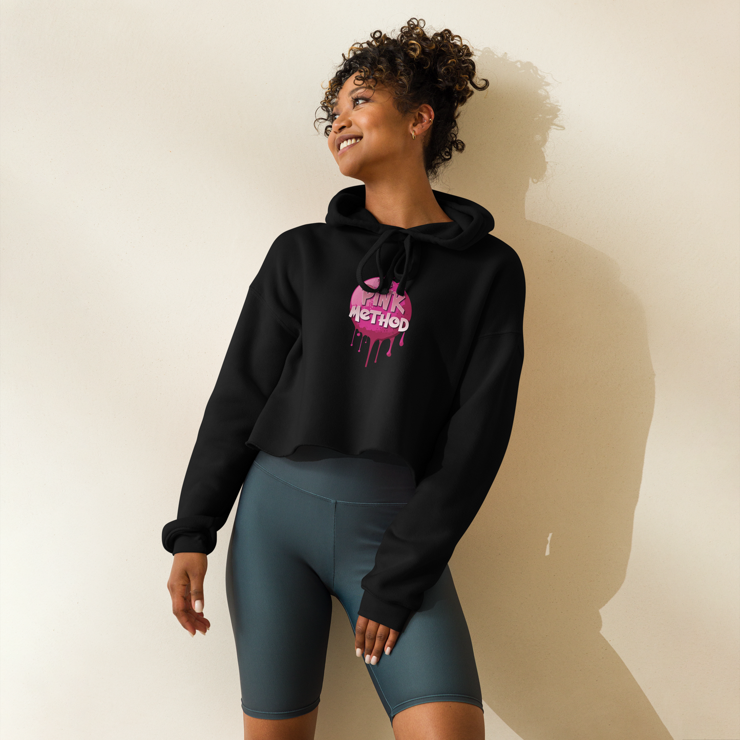 Pink Method - Women's Crop Hoodie